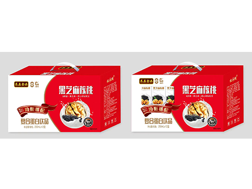 黑芝麻核桃復(fù)合蛋白飲品