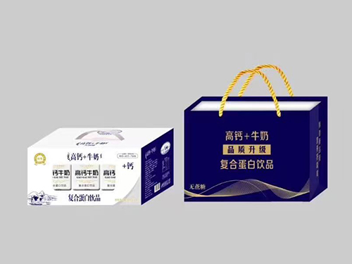 高鈣+牛奶復合蛋白飲品禮盒