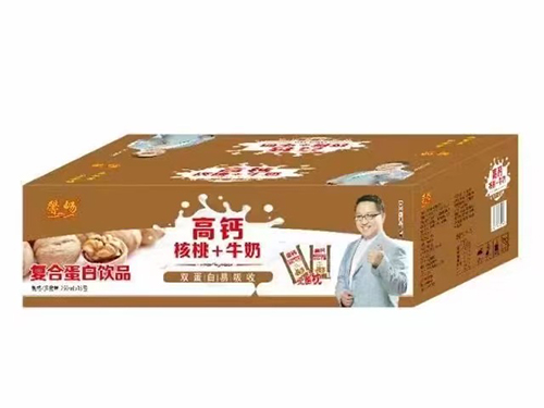 高鈣核桃+牛奶復(fù)合蛋白飲品枕包