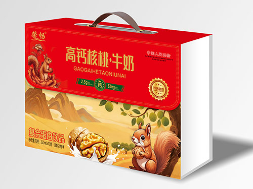 高鈣核桃+牛奶復合蛋白飲品木盒